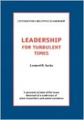 Leadership for Turbulent Times