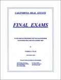 California Real Estate Final Exams