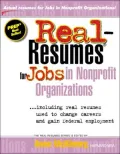 Real-Resumes for Jobs in Nonprofit Organizations