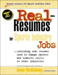 Real-Resumes for Sports Industry Jobs