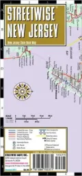 Streetwise New Jersey Map - Laminated State Road Map of New Jersey - Folding Pocket Size Travel Map