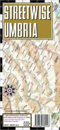 Streetwise Umbria Map - Laminated Road Map of Umbria, Italy - Folding Pocket Size Travel Map