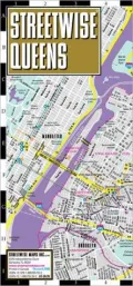 Streetwise Queens Map - Laminated City Street Map of Queens, New York - Folding Pocket Size Travel Map With Subway
