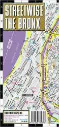 Streetwise The Bronx Map - Laminated City Street Map of The Bronx, New York - Folding Pocket Size Travel Map With Subway