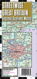 Streetwise Great Britain Map - Laminated Country Road Map of Great Britain - Folding Pocket Size Travel Map