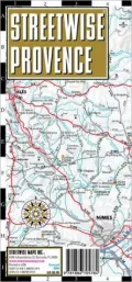 Streetwise Provence Map - Laminated Area Street Map of Provence, France - Folding Pocket Size Travel Map