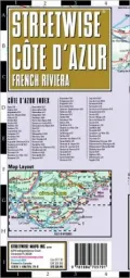 Streetwise Frence Riviera Map - Laminated Road Map of the French Riviera - Folding Pocket Size Travel Map