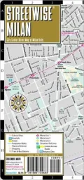 Streetwise Milan Map - Laminated City Center Street Map of Milan, Italy - Folding Pocket Size Travel Map With Metro