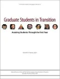 Graduate Students in Transition: Assisting Students Through the First Year