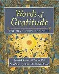 Words of Gratitude for Mind, Body, and Soul