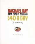 Book cover of $40 A Day: Best Eats in Town