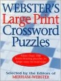 Webster's Large Print Crossword Puzzles