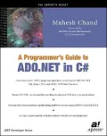 A Programmer's Guide to ADO.NET in C#