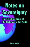 Notes on Sovereignty: From the Standpoin