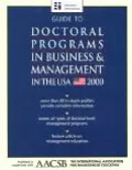 Doctoral Programs in Business & Management in the USA 2000
