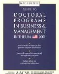 Guide to Doctoral Programs in Business & Management in the USA 2001
