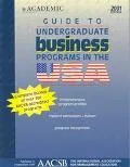 Guide to Undergraduate Business Programs in the USA 2001