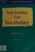 Book cover of Start Building Your Vocabulary; Elementary (Build Your Vocabulary)