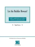 A Guide to Appointments and Collected Narratives on Construction Projects