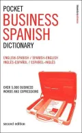 Pocket Business Spanish Dictionary