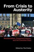 Book cover of From Crisis to Austerity