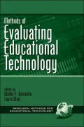 Methods of Evaluating Educational Technology
