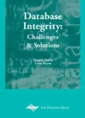 Database Integrity : Challenges and Solutions