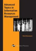 Advanced Topics in Information Resources Management