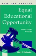 Equal Educational Opportunity: Brown's Elusive Mandate
