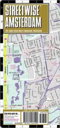 Streetwise Amsterdam Map - Laminated City Center Street Map of Amsterdam, Netherlands - Folding Pocket Size Travel Map With Metro