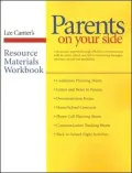 Parents on Your Side Resource Materials Workbook