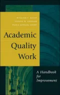 Academic Quality Work: A Handbook for Improvement