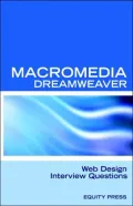 Macromedia Dreamweaver Web Design Interv