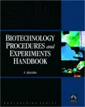 Biotechnology Procedures and Experiments Handbook