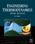 Book cover of Engineering Thermodynamics: A Computer Approach