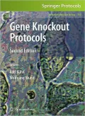 Gene Knockout Protocols, Vol. 530
