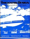 Thickness Design: Asphalt Pavements for Air Carrier Airports