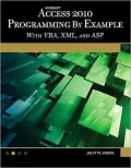Microsoft Access 2010 Programming By Example: With Vba, Xml, And Asp