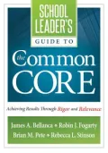 School Leaders Guide to the Common Core