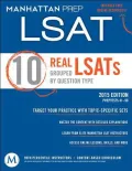 10 Real Lsats Grouped by Question Type