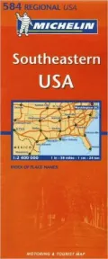 Michelin Southeastern USA: Map # 584