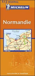 Michelin, France Normandie Map No 512