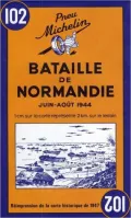 Michelin Battle of Normandy Michelin Map #102