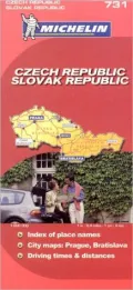 Czech and Slovak Republics Map
