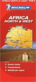 Northwest Africa Map