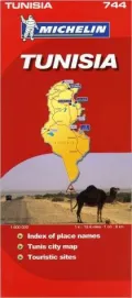 Michelin Map Tunisia