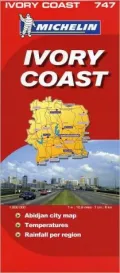 Michelin Map Ivory Coast