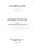 Functions and Decorations: Art and Ritual at the Vatican Palace in the Middle Ages and the Renaissance