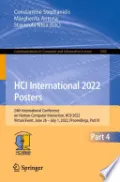 HCI International 2022 Posters