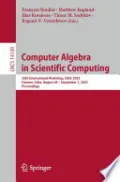 Computer Algebra in Scientific Computing